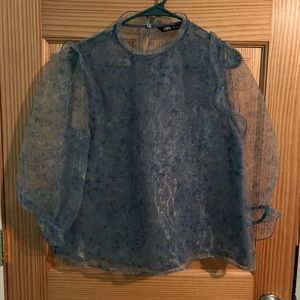 Zara blouse size medium